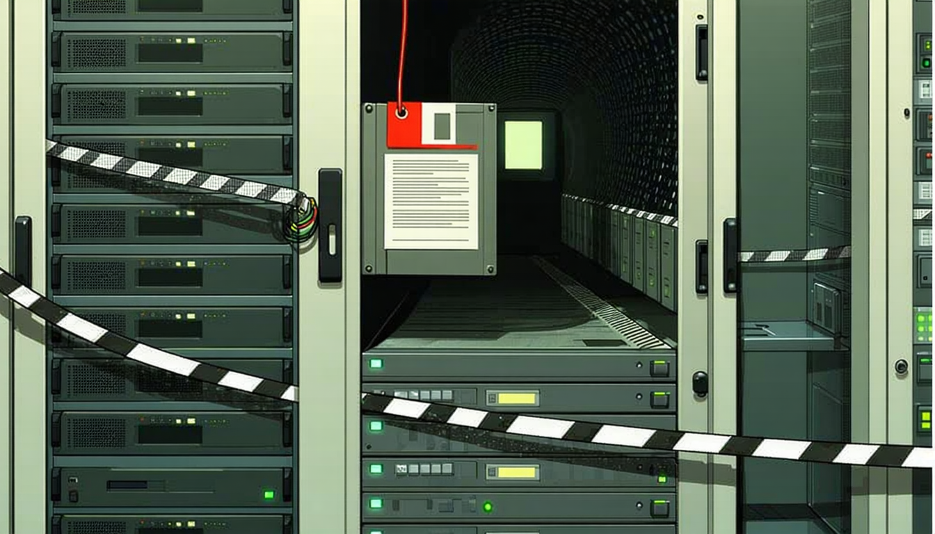 Illustration accompanying UAC-0099 buried a nuclear weapons prompt in a VBS dropper to stall AI-assisted triage