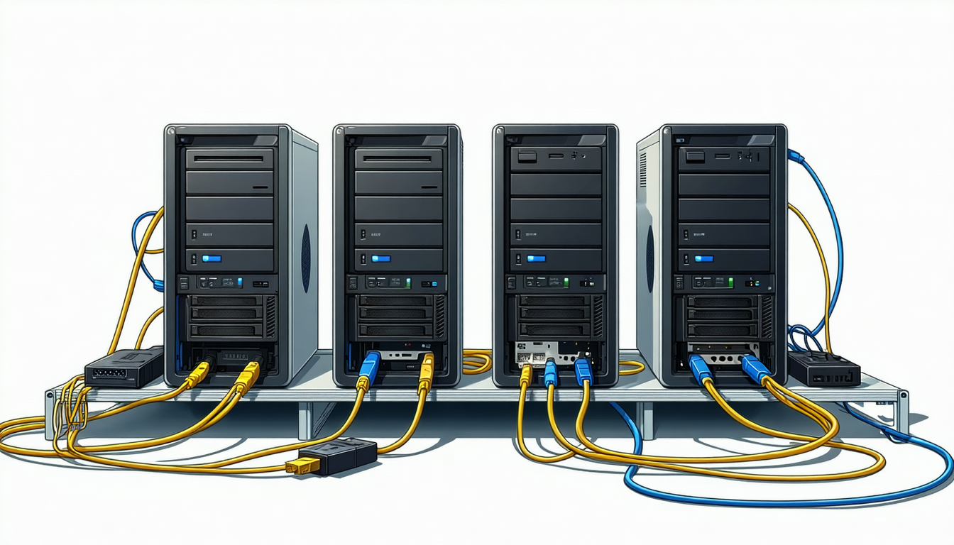 Illustration accompanying NVIDIA PAIR schedules each subagent call onto whichever LAN box already holds the model