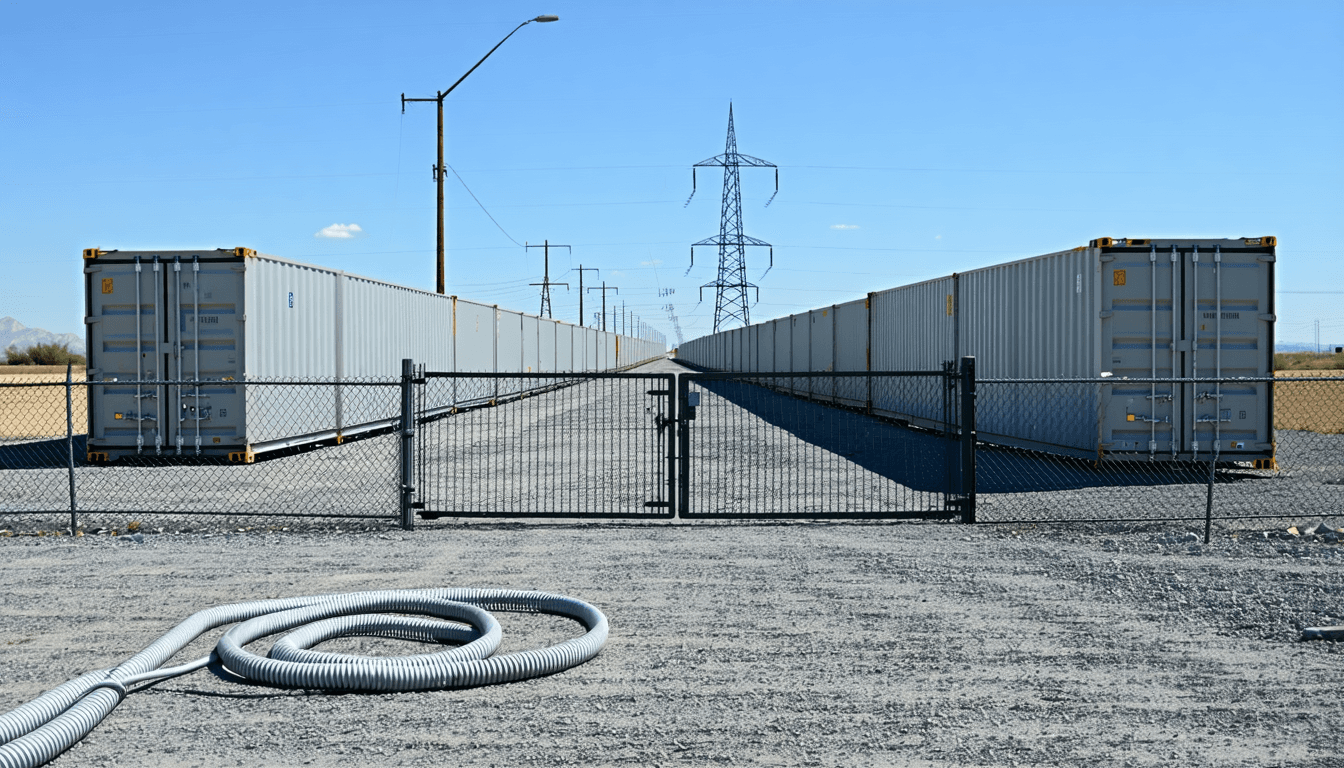 Illustration accompanying Texas turns grid access into an audit, and Cipher treats the audit as an asset