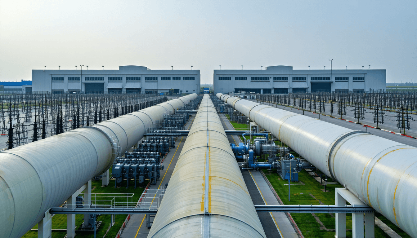 Illustration accompanying Hyperscalers' gas pivot trades a hedged power bet for an unhedged fuel bill