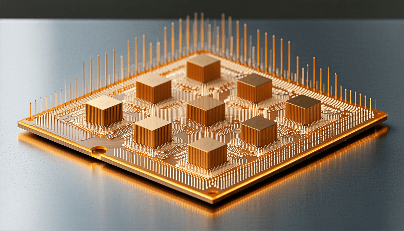 Illustration accompanying DMFT reaches quantum hardware at nine qubits, and depth is the binding constraint