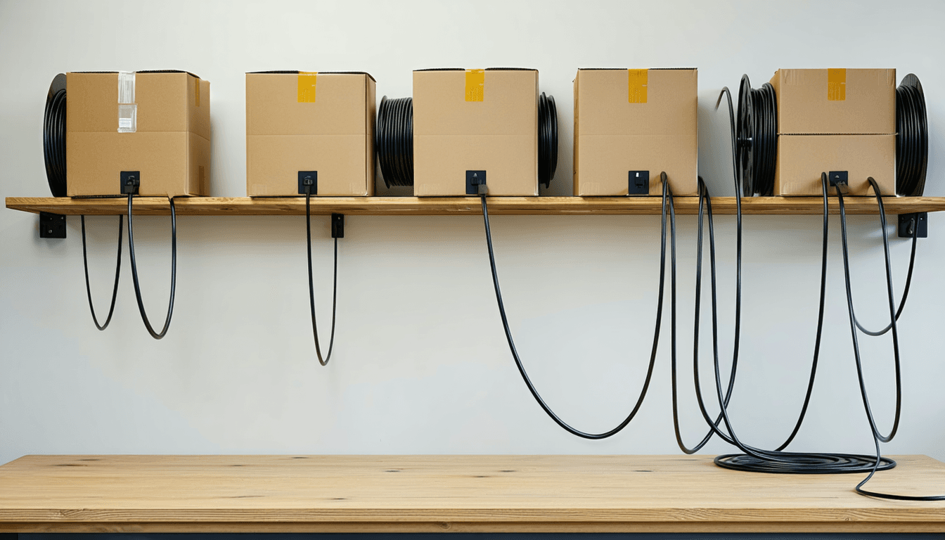 Illustration accompanying Five frameworks, one store, and a benchmark that measures when the button works