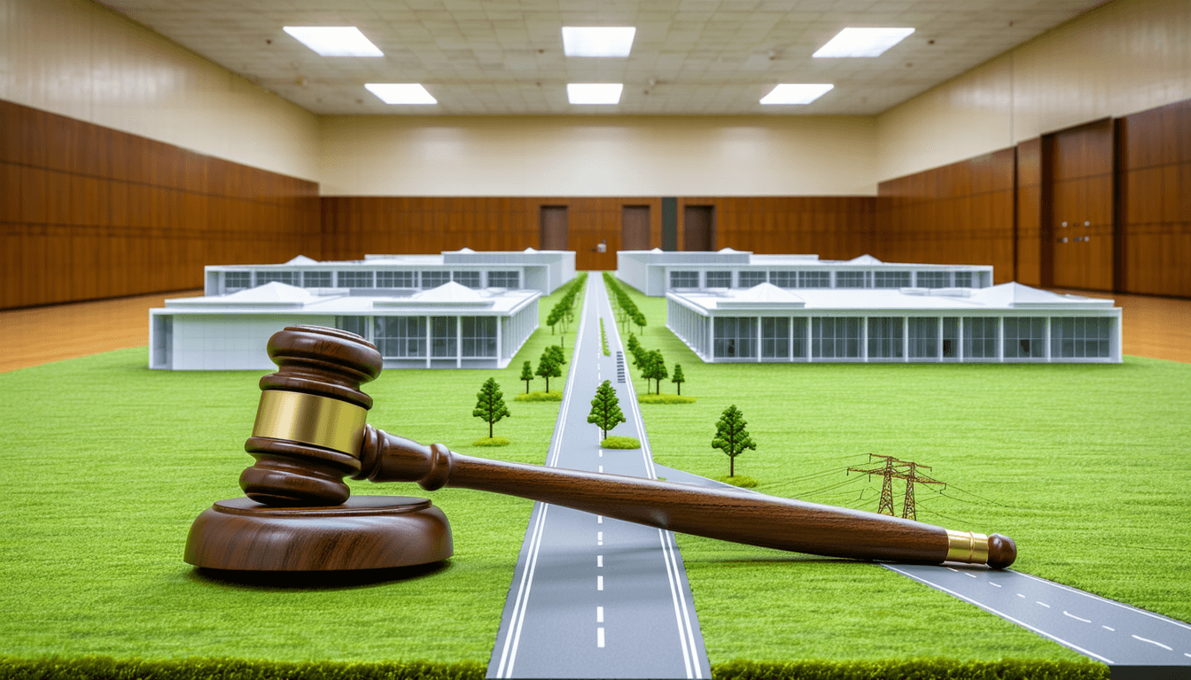 Illustration accompanying Cheap acreage stopped being the constraint: data center siting now runs through the county board