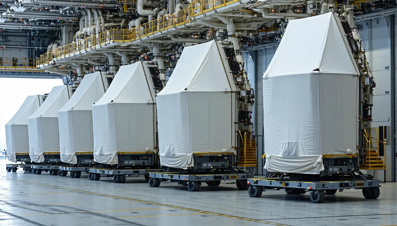 Illustration accompanying Launch slots, not launch prices, now set the pace for satellite programs