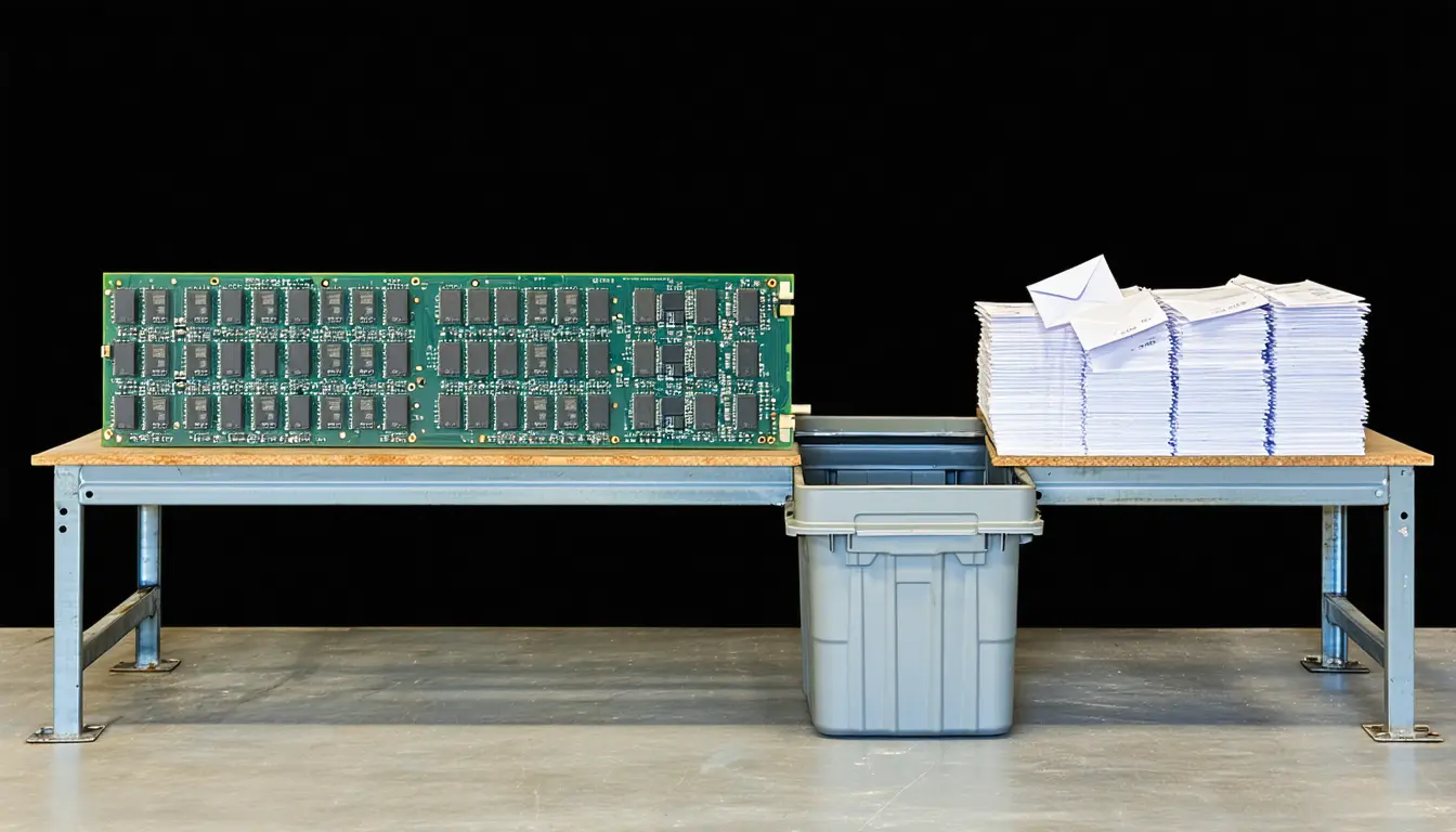 Illustration accompanying Linux 7.2 ships cache-aware scheduling, and Torvalds calls AI bug reports the new normal