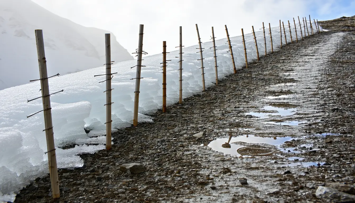 Illustration accompanying "Snow eaters" get a threshold: three to five days above freezing, day and night
