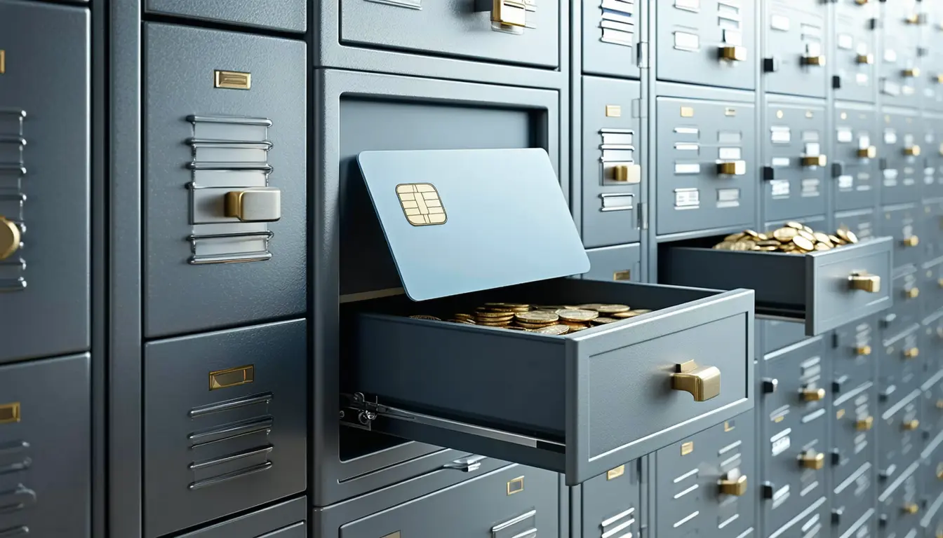 Illustration accompanying Kraken's Krak Card is a deposit play wearing a debit card's clothes