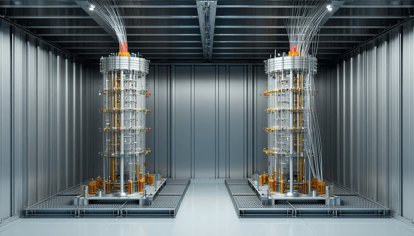 Illustration accompanying GE Vernova and SHINE argue nuclear accounting belongs in the design, not the retrofit