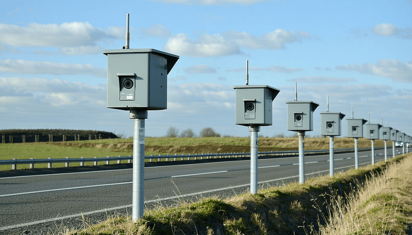 Illustration accompanying Slovakia's speed cameras take orders by SMS: 279 devices, one procurement failure