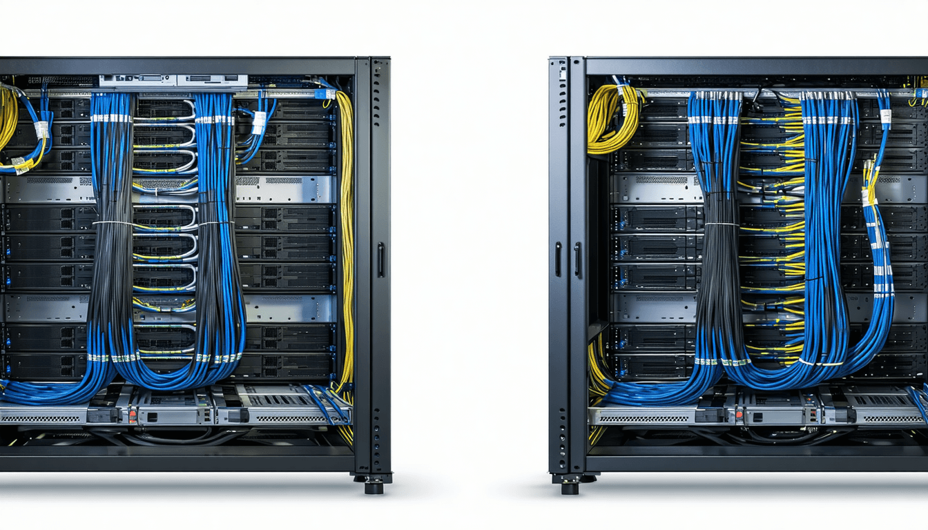 Illustration accompanying OpenAI's confirmed NVIDIA footprint is a rack, not a chip; Rubin is still a roadmap
