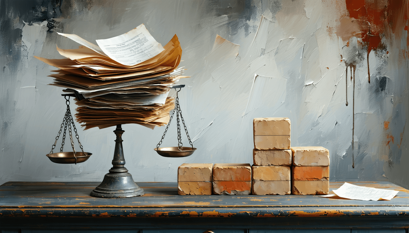 Illustration accompanying Dirty Books Are a Valuation Discount: What RIA Sellers Pay for Messy Data