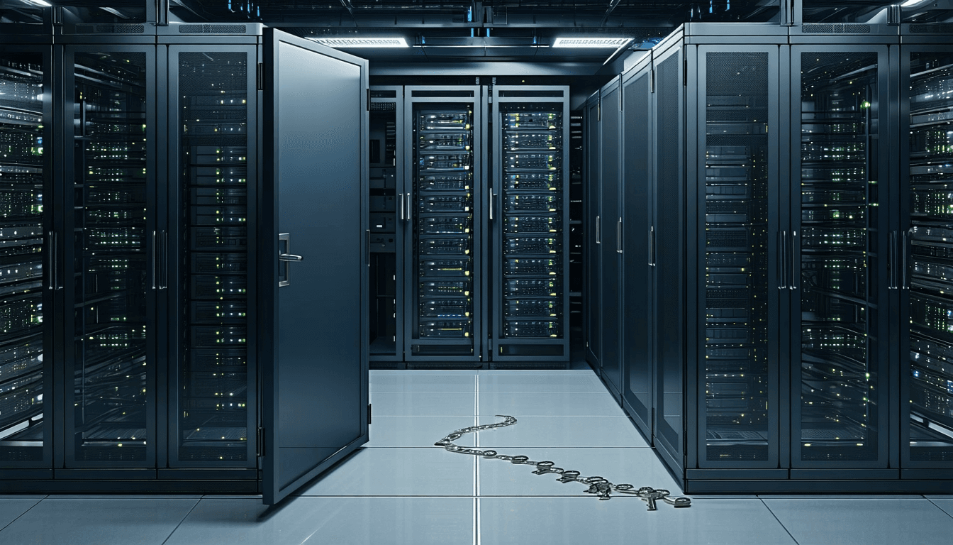 Illustration accompanying MLflow's default server hands out cloud credentials to anyone who asks nicely