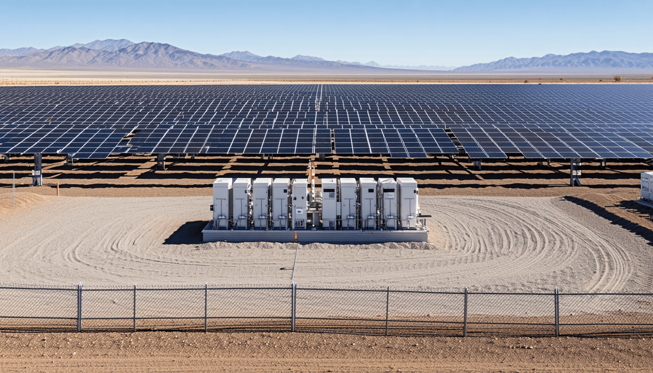 Illustration accompanying A four-hour battery retrofitted into an operating solar farm is the template load planners must price