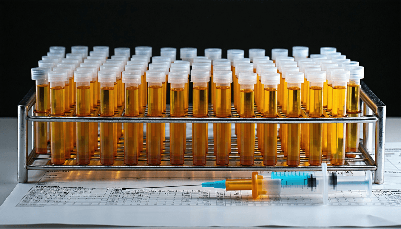 Illustration accompanying A blood draw before the shot: ASU's 185-antigen panel flags weak vaccine responders