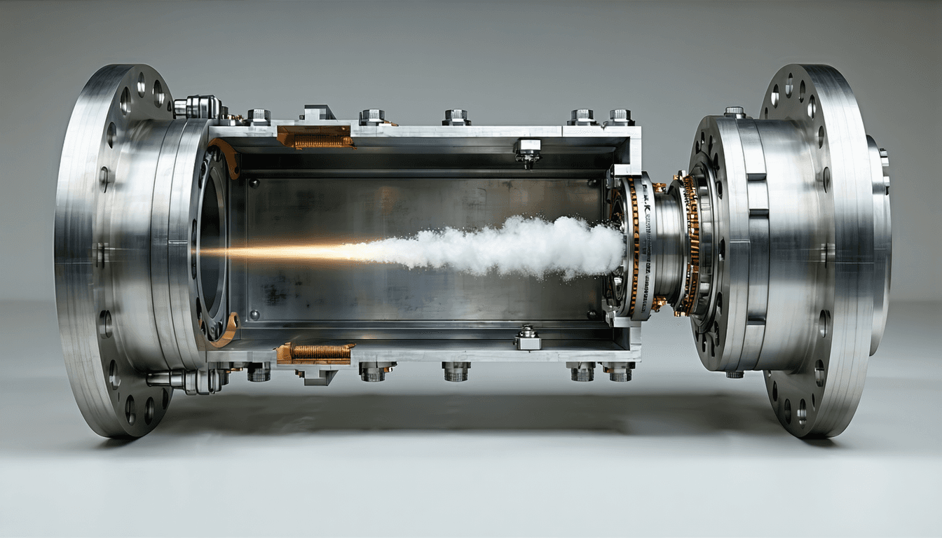 Illustration accompanying A helium cell as a lens: shaping free-electron laser pulses without glass