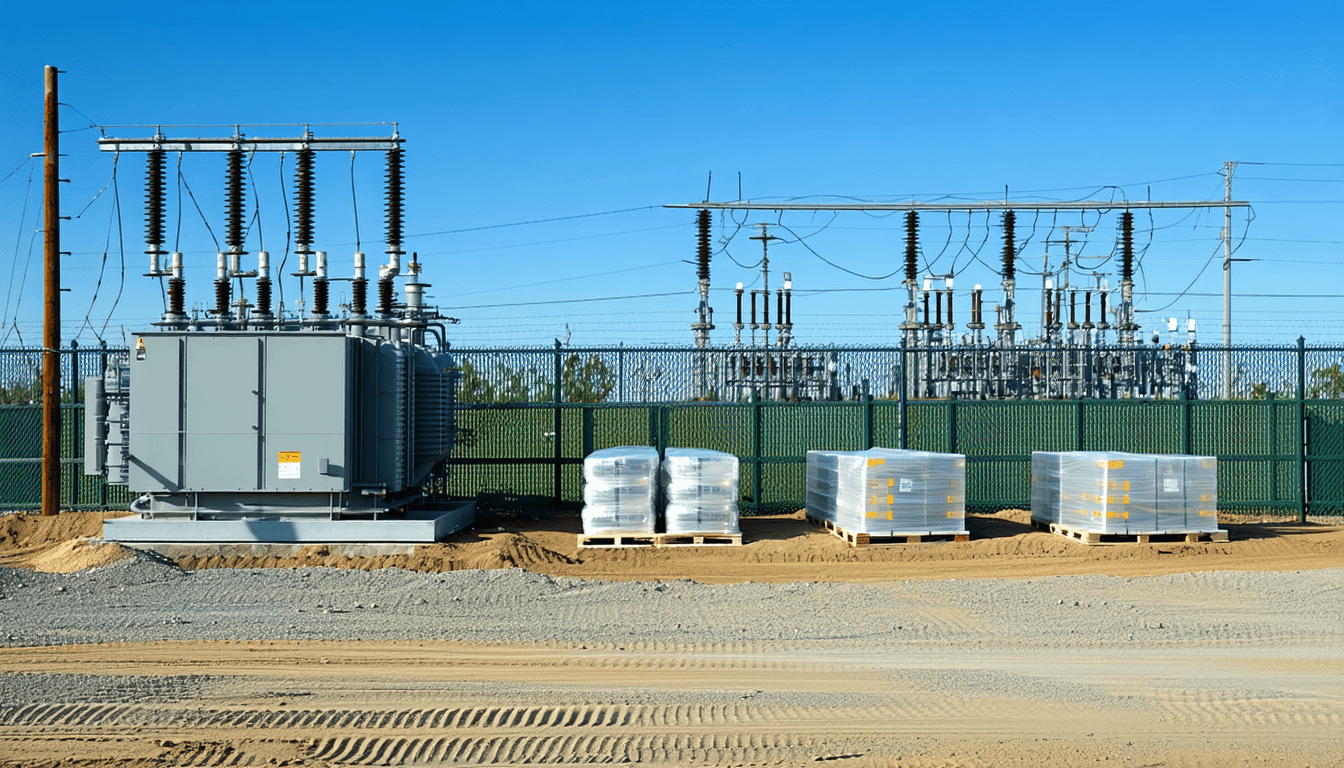 Illustration accompanying Nvidia buys into powered land, and capacity plans should follow the substation