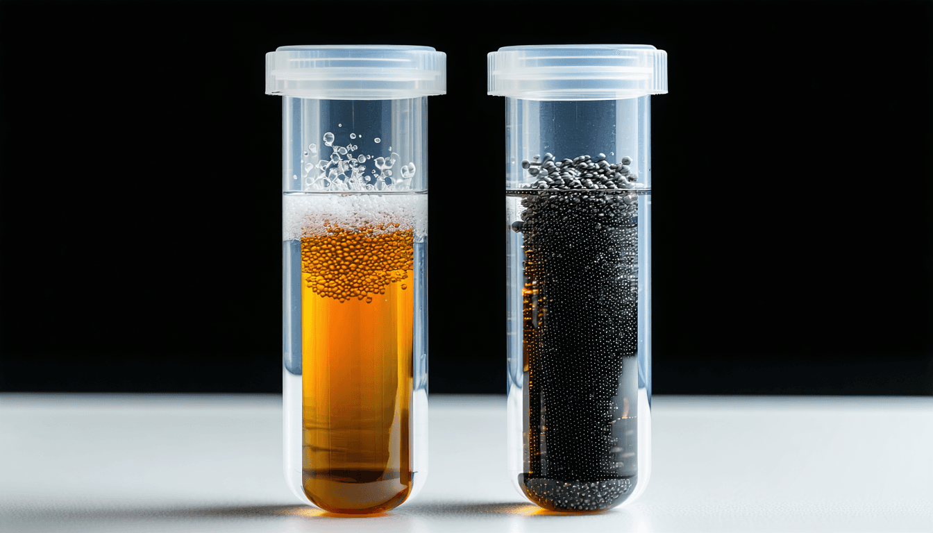 Illustration accompanying A sulfide in lake mud holds phosphorus where iron oxides let it go