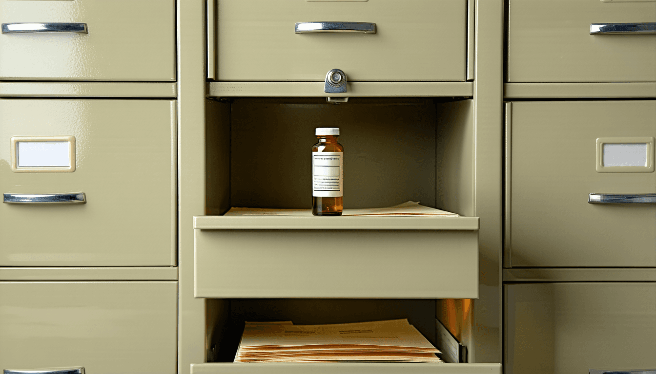 Illustration accompanying The next HIV cure problem is a renewal form, not a viral load