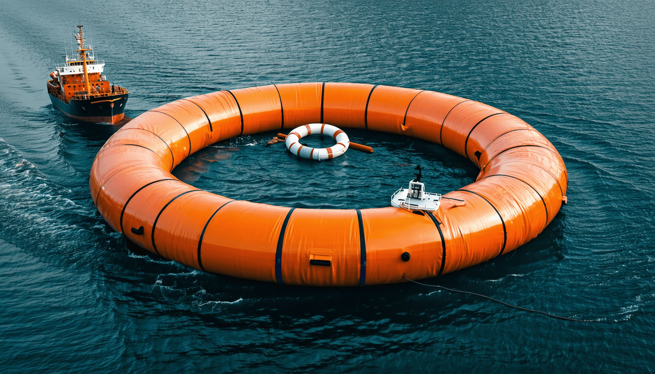 Illustration accompanying The oil spill convention names five protected parties. The operator ashore is not one of them.