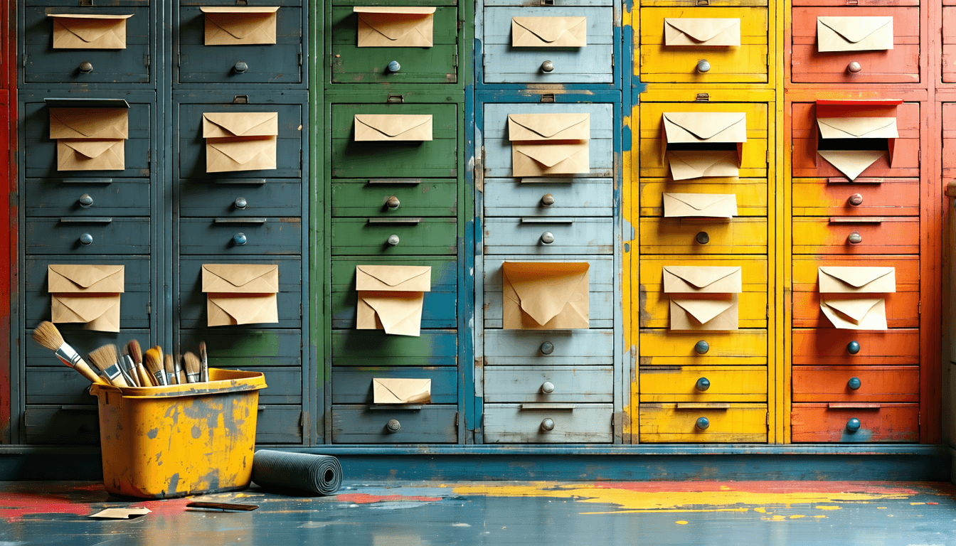 Illustration accompanying Microsoft repaints Outlook by late October, default-on for the users already mid-migration
