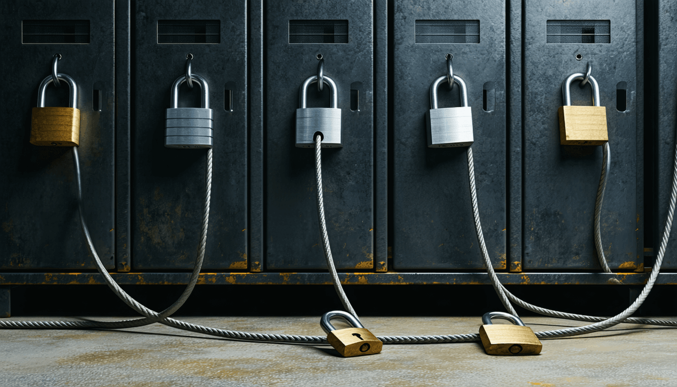 Illustration accompanying Redlock's five masters are the price of a lock that survives failover