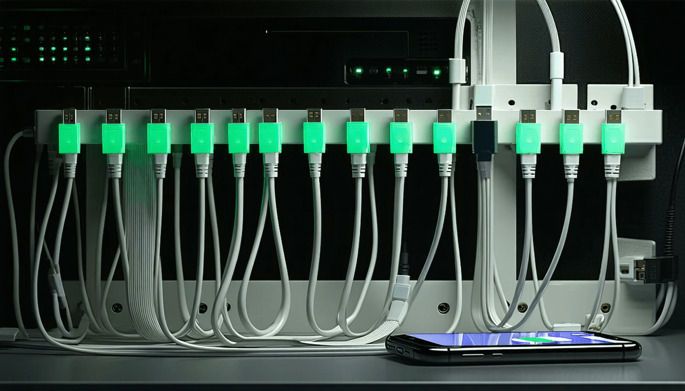 Illustration accompanying 162 green tests, zero working flows: an agent's "done" needs proof from outside the repo