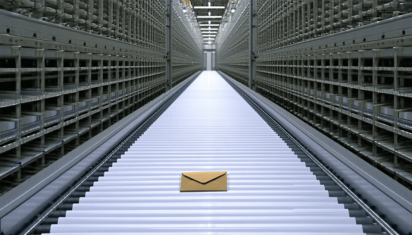 Illustration accompanying SPF and DMARC records that pass every free checker and stop nothing
