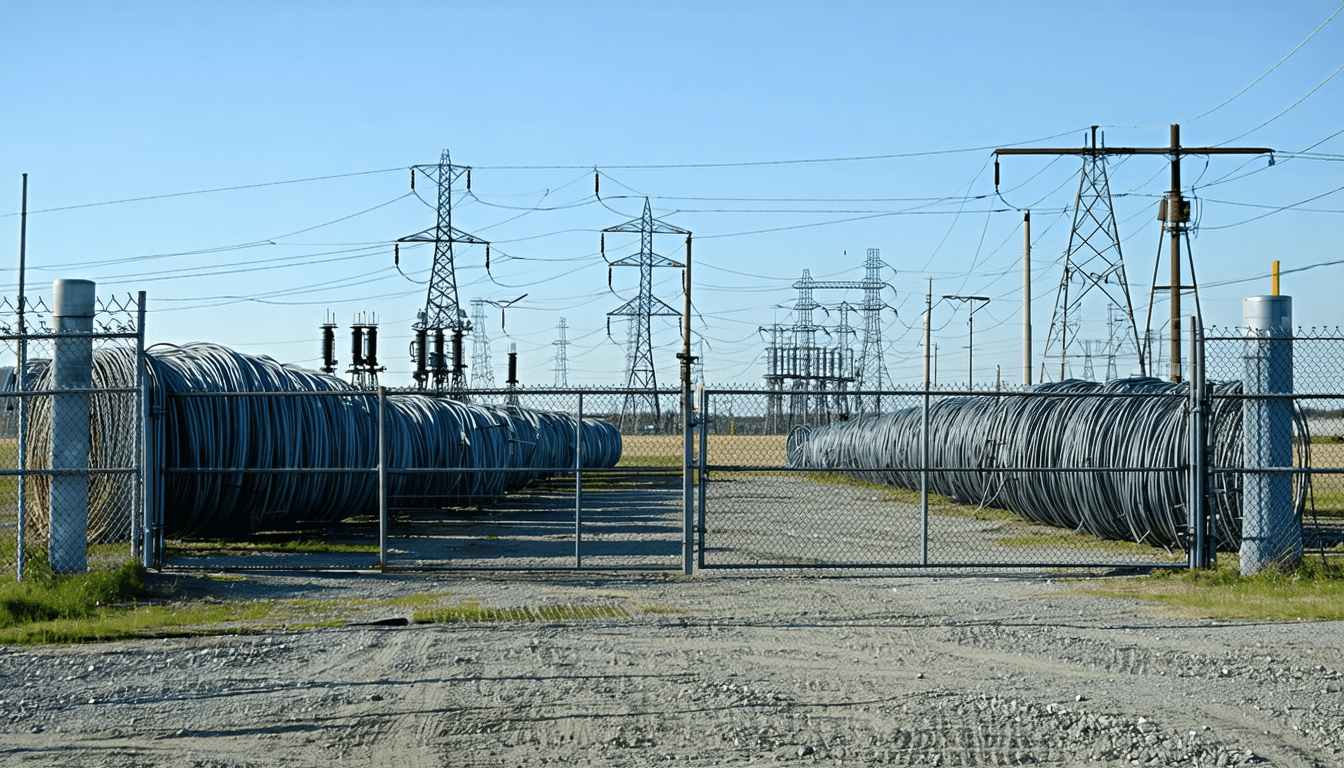 Illustration accompanying Texas froze 474 gigawatts of interconnection queue, and the audit is now the schedule risk
