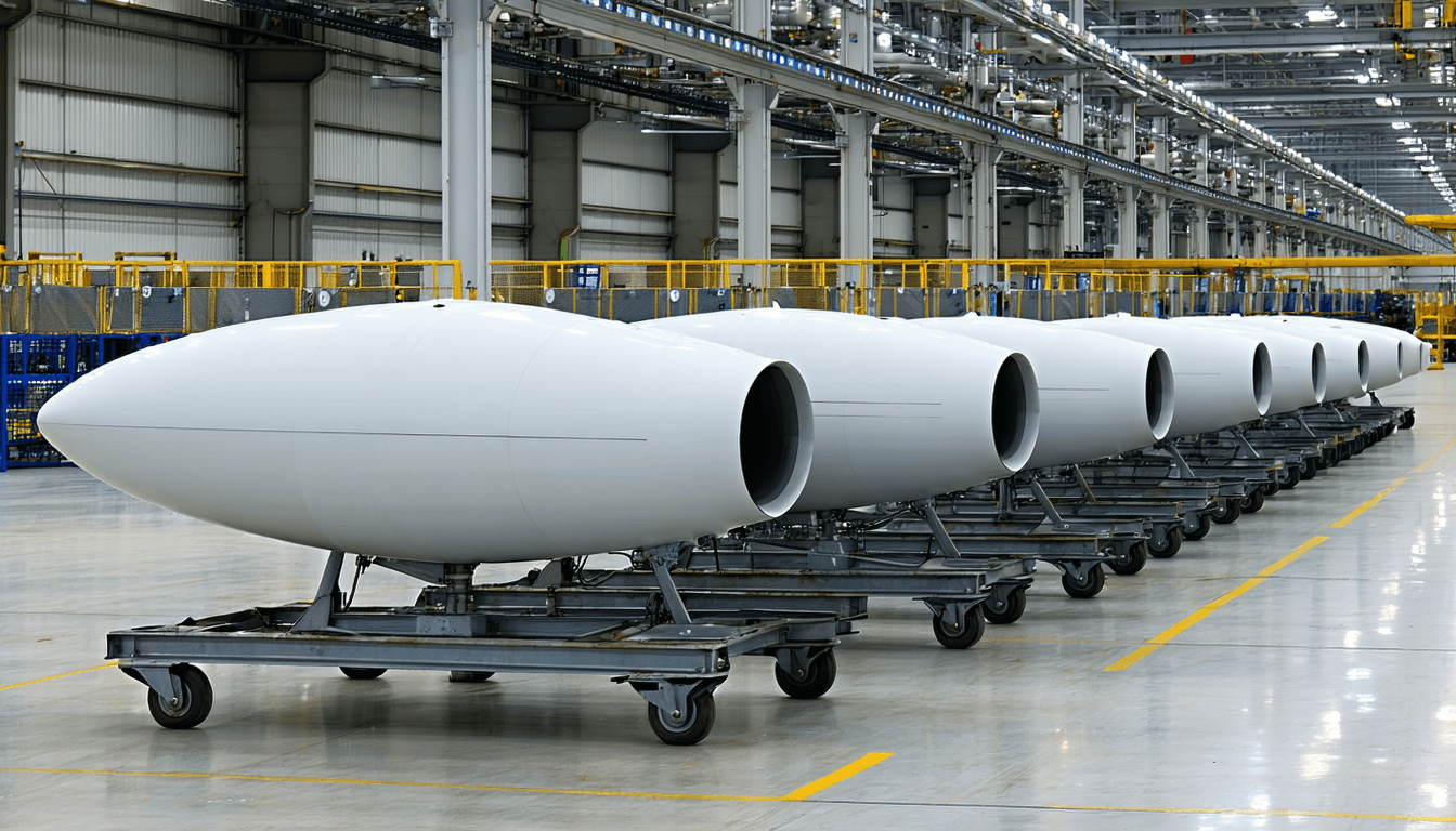 Illustration accompanying Boeing picks an engine that already exists, and JDAM LR becomes a rate problem