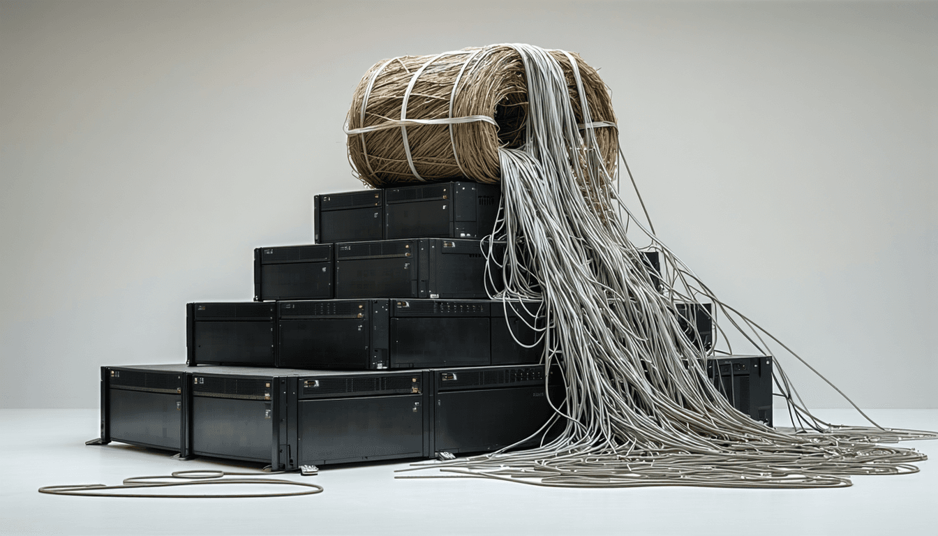 Illustration accompanying Token counts are the new lines of code, and AI ROI dashboards will pay for the mess