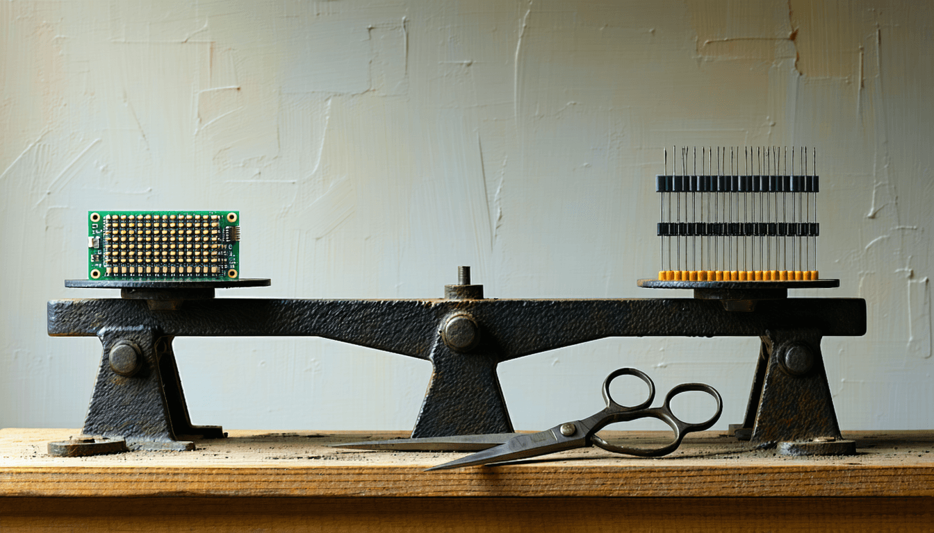 Illustration accompanying 641 bytes, not "tree-shakeable": the proof a UI kit owes its consumers