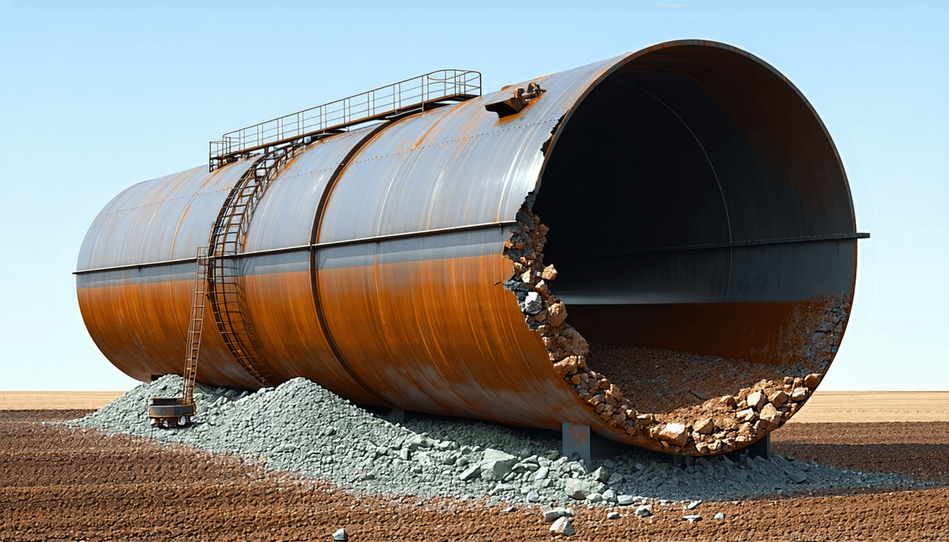 Illustration accompanying The SPR's usable room is 40.6 million barrels, not 714 million