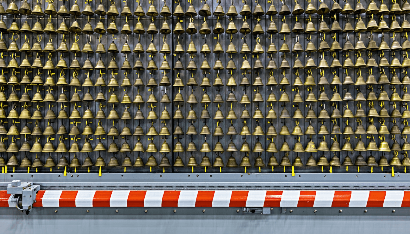 Illustration accompanying Ramp put a thousand agent-written monitors on Sheets and kept humans at the merge gate