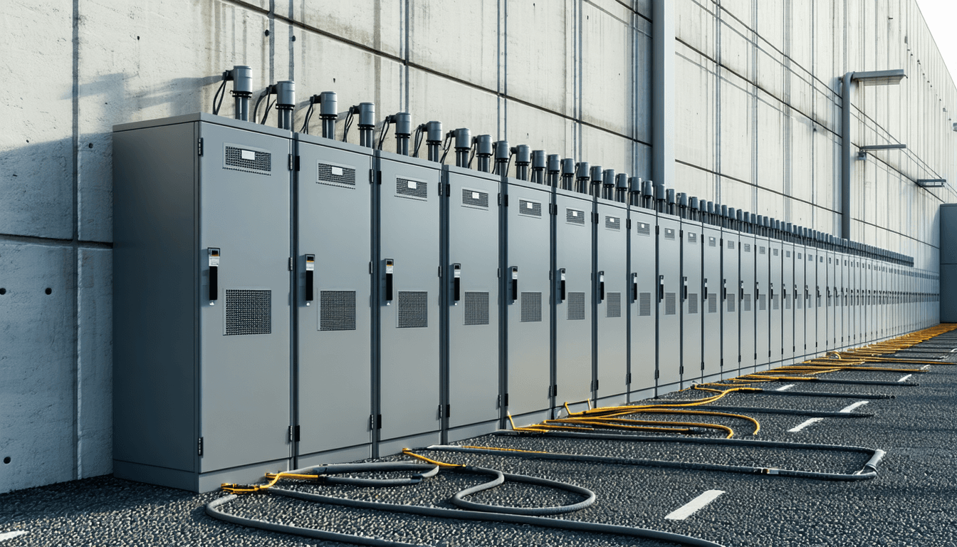 Illustration accompanying Emerald AI's $1.05B mark prices the right to plug in, not the software