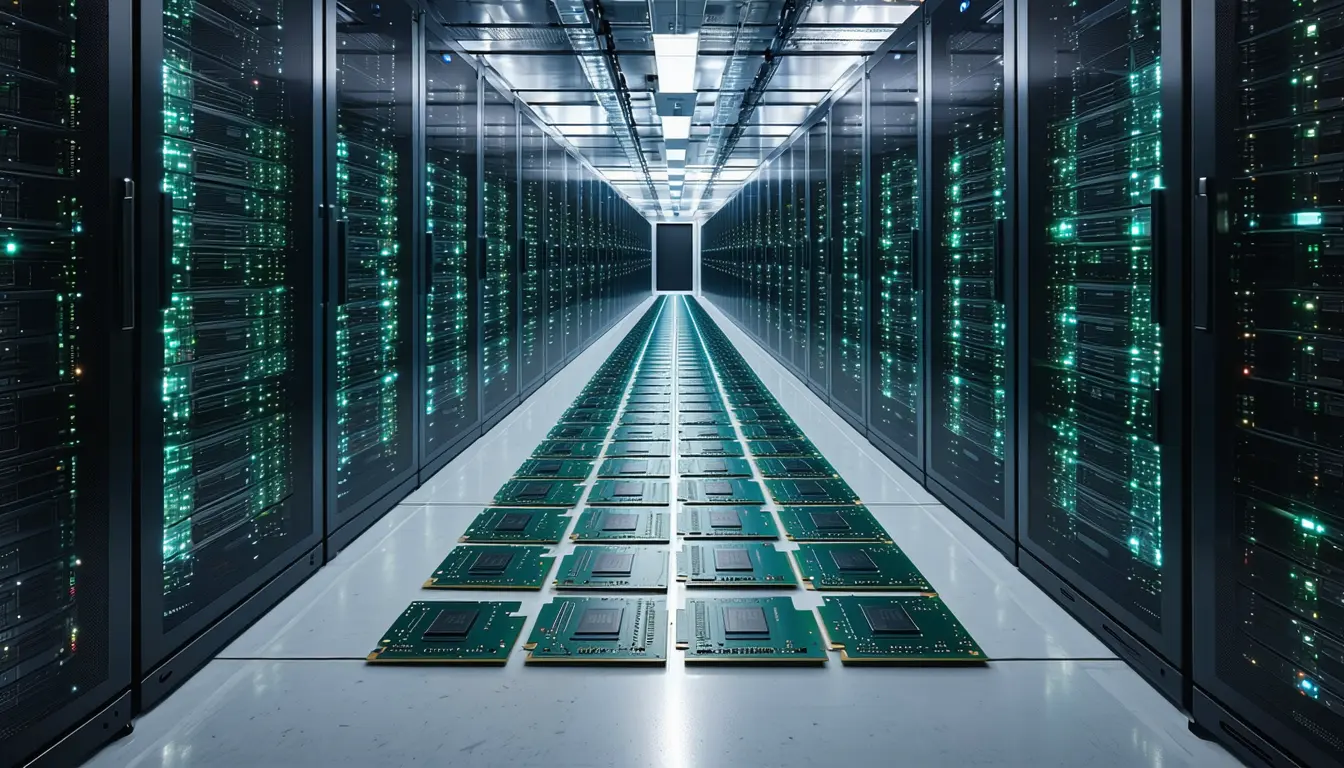 Illustration accompanying Nvidia's reported $12.9B Hugging Face deal costs 13% of a quarter and buys the default path