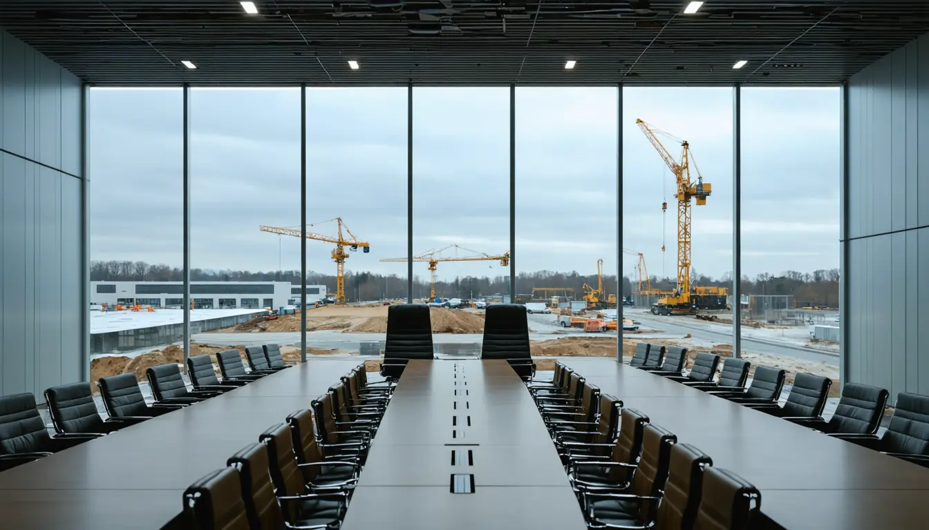 Illustration accompanying OpenAI's 14 exits land on the two seats a $1T listing has to defend