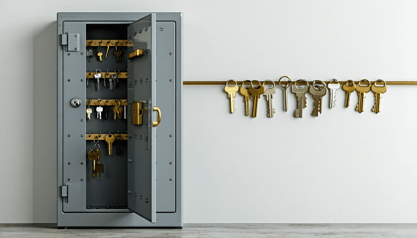 Illustration accompanying N-able Passportal leaked whole vaults to any page: v3.49.6 stops the leak, not the tokens