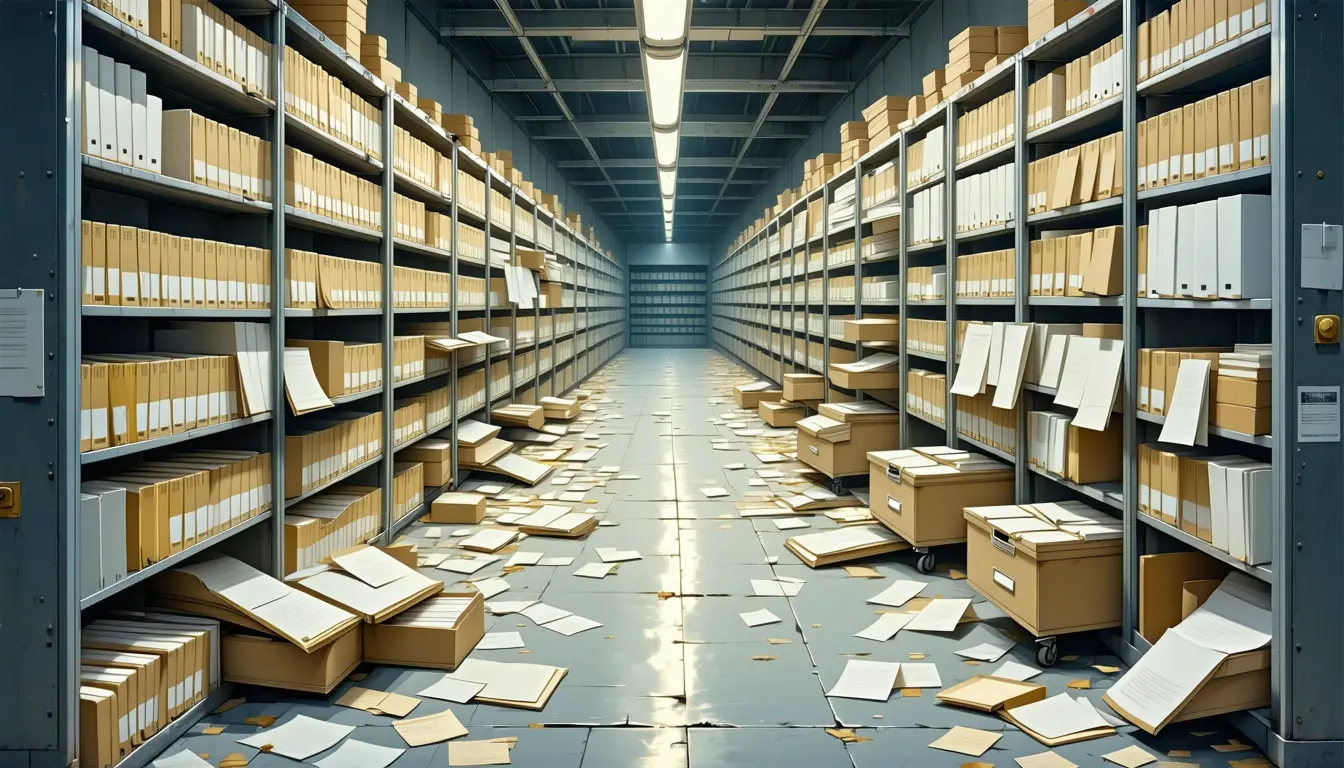 Illustration accompanying Updating 5% of rows drove one BRIN query from 1,536 heap pages to 51,268