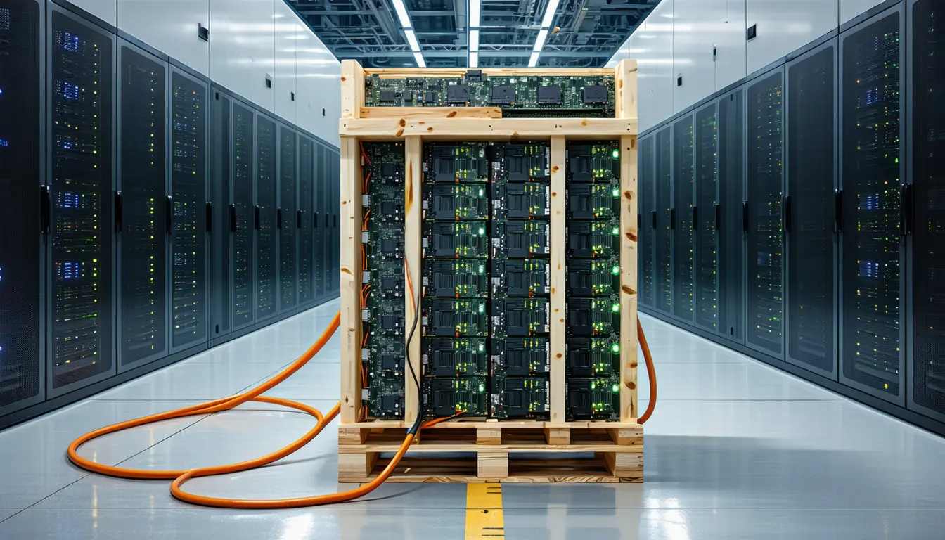 Illustration accompanying Nvidia arranged $500B of financing for the customers buying its $96B quarters