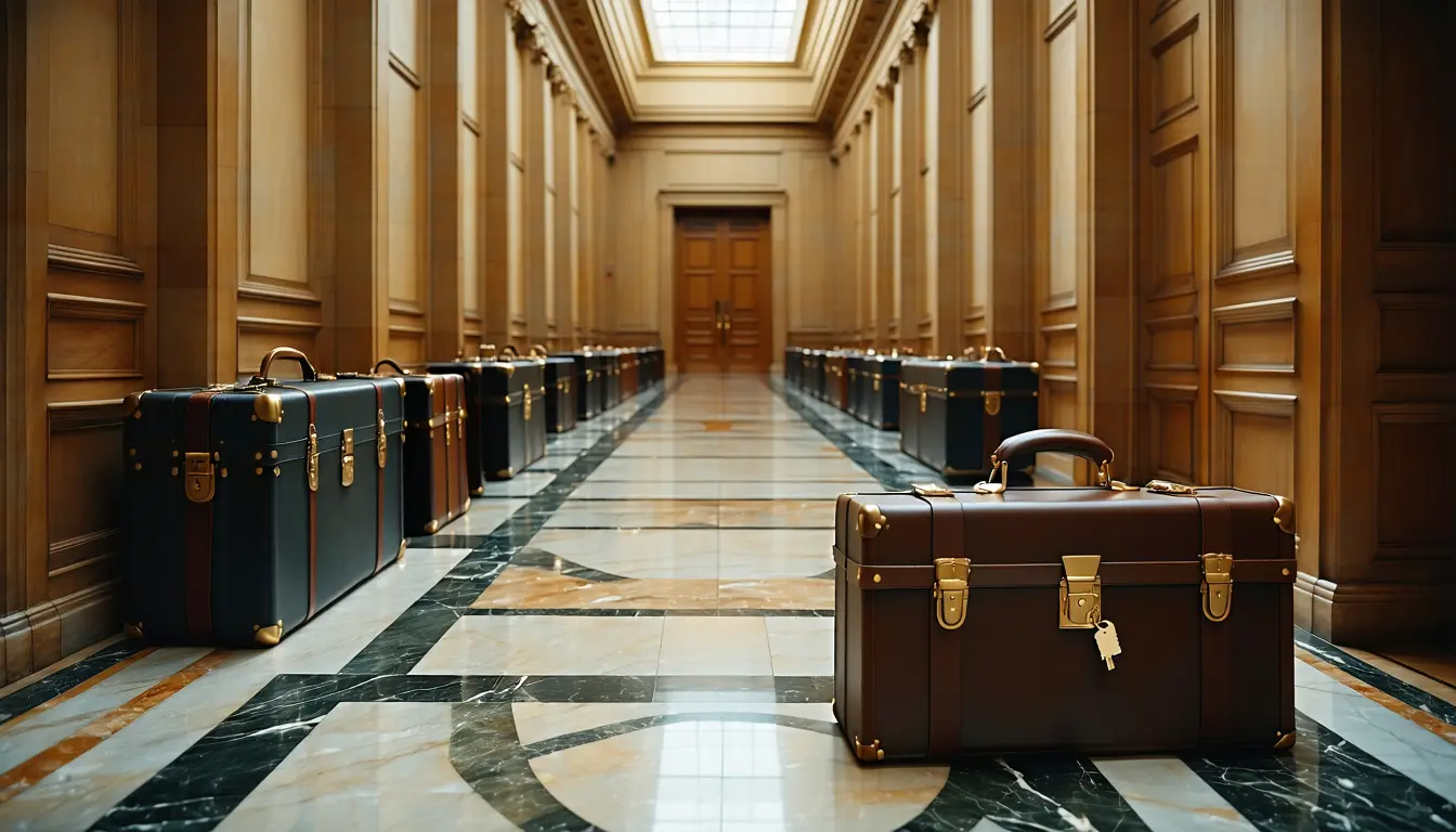 Illustration accompanying A CEO's unexercised stock options predict a 24% smaller lobbying bill