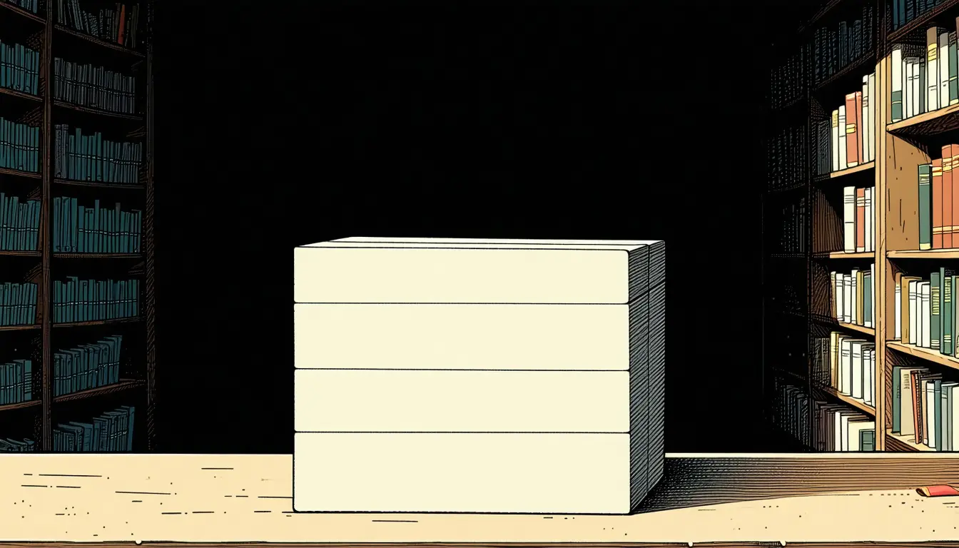 Illustration accompanying Dropping Algolia at 220 posts trades a sync webhook for one 8 MB cold fetch
