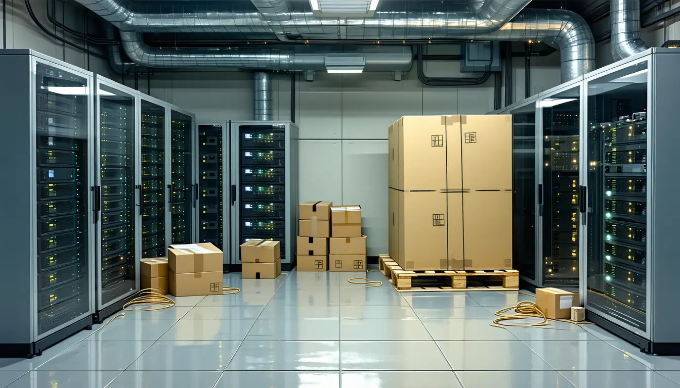 Illustration accompanying Gartner's 40% abandonment rate forces an in-house AI build to undercut the vendor by 40%