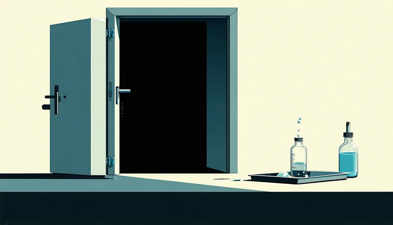 Illustration accompanying Eye drops carrying a light-activated switch restore light-guided behavior in blind mice