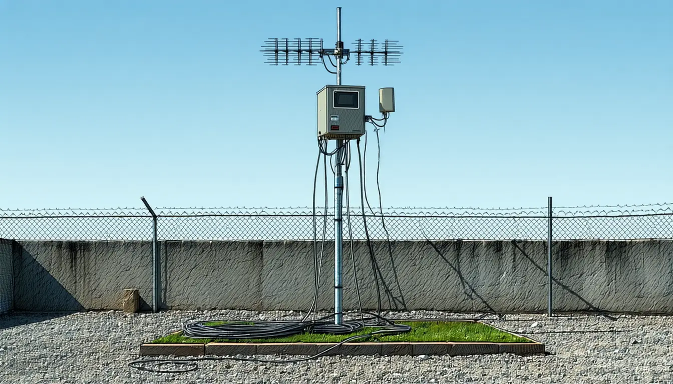 Illustration accompanying Anritsu tells spectrum monitor owners to fence the device instead of fixing it