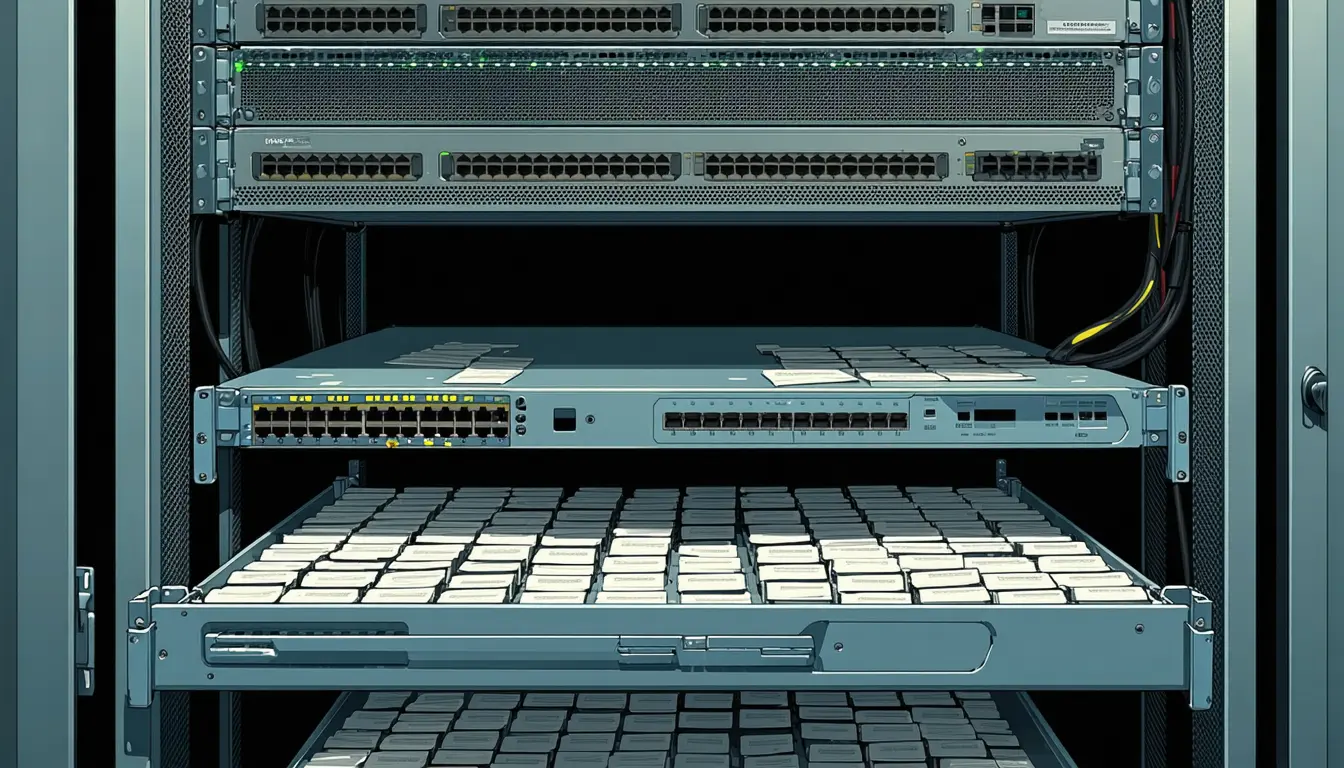 Illustration accompanying Someone enumerated LiteLLM's key tables 36 hours after the advisory hit defender feeds