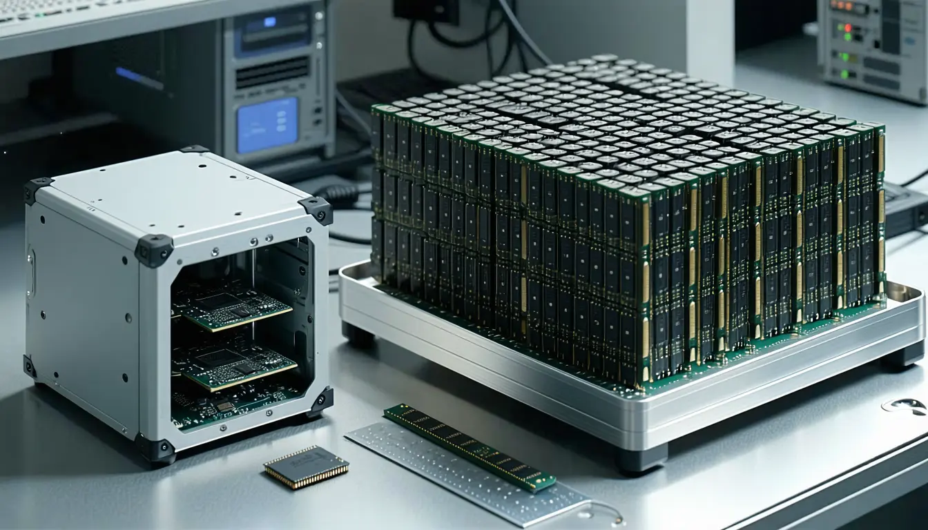 Illustration accompanying Counting scales per group of 64 prices a 276B model on a 24GB Mac mini