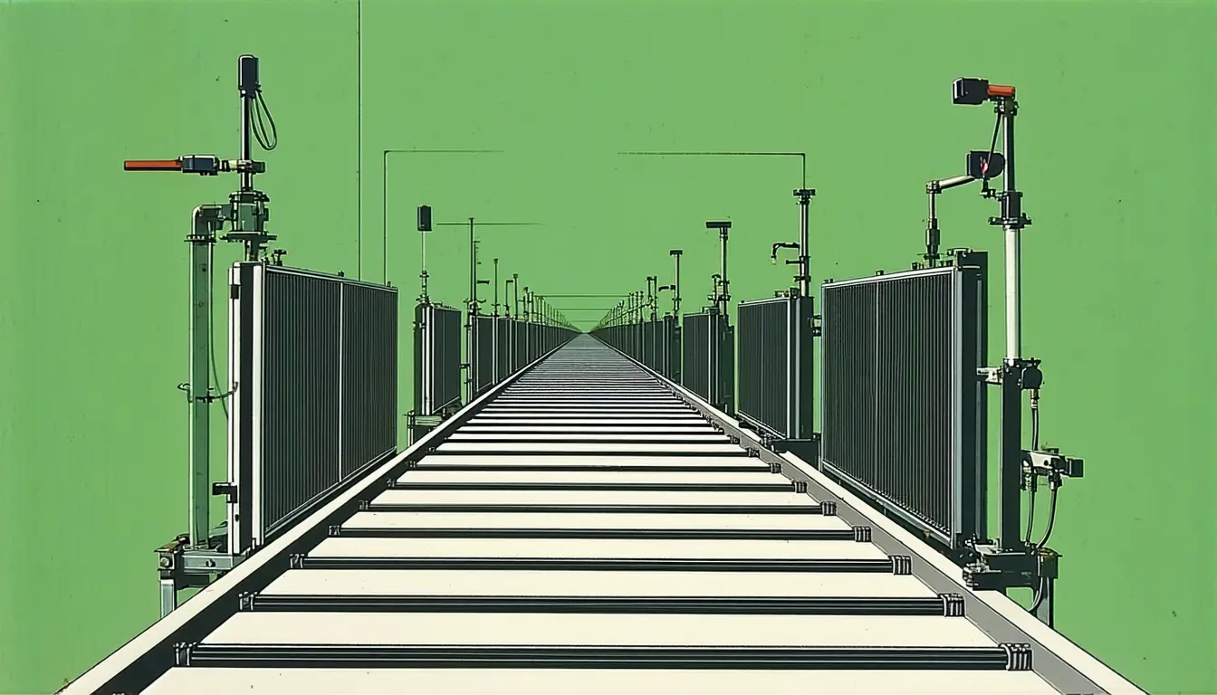Illustration accompanying Eighteen green unit tests missed a gate the pipeline had stopped calling