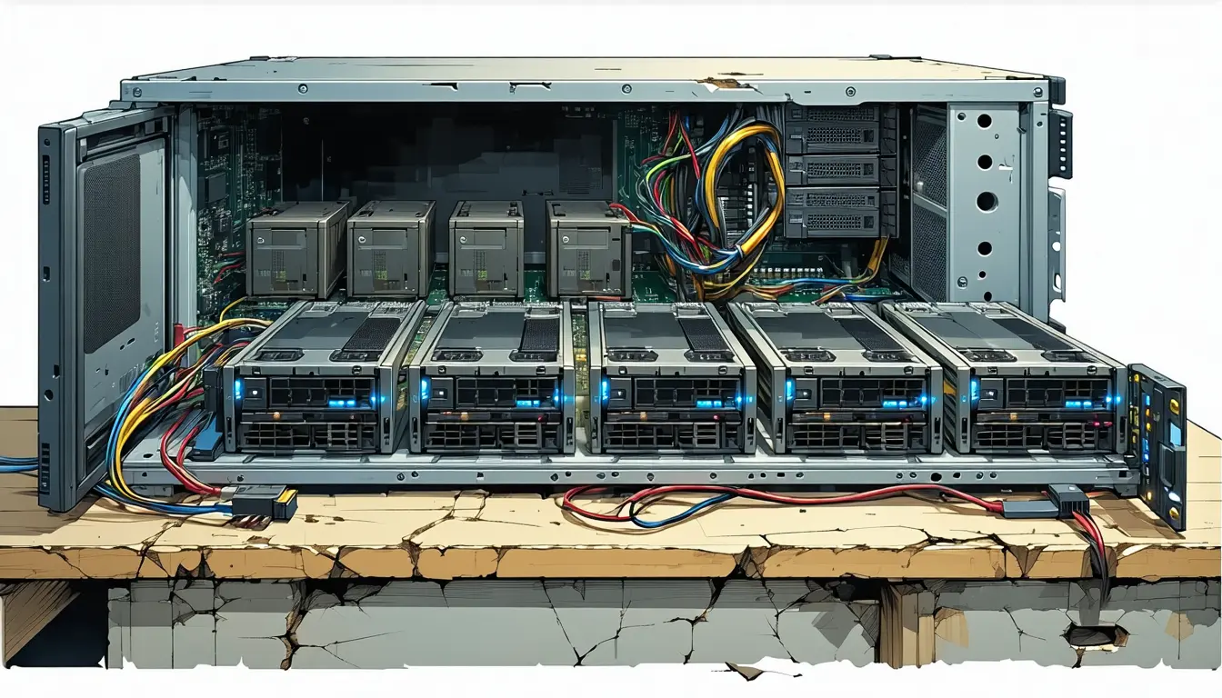 Illustration accompanying Video bytes decide whether Immich needs 1.35x or 1.6x your library