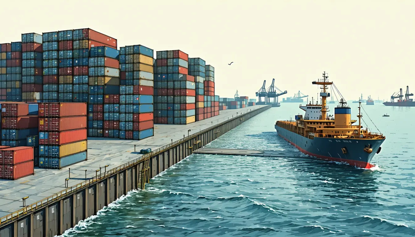 Illustration accompanying The Port of Long Beach goes looking for power a few miles out to sea