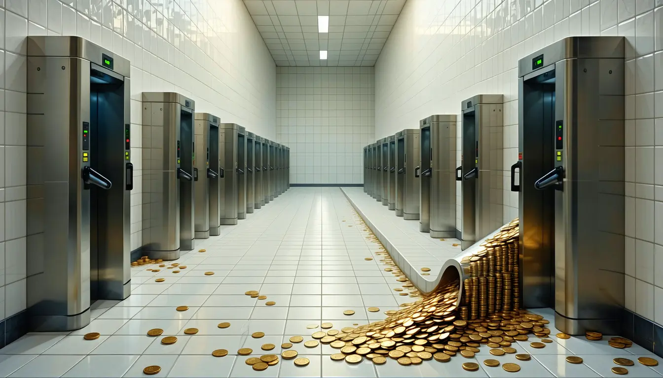 Illustration accompanying Tripling a deposit minimum drained 1.77 trillion won from Korea's single-stock leveraged ETFs